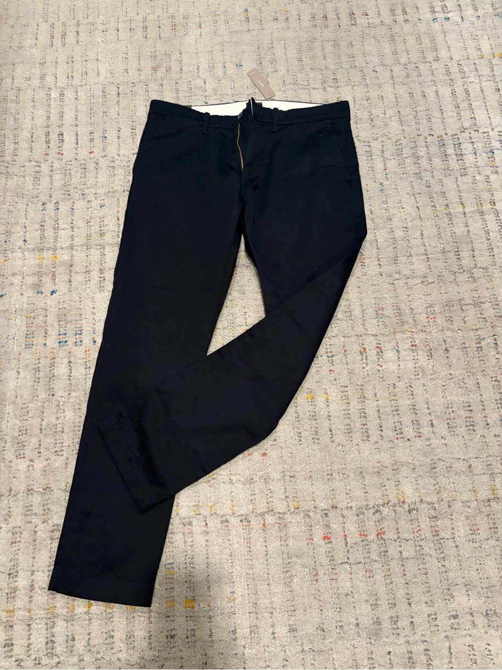J. Crew Slim-Fit Stretch Chino Pants in Navy